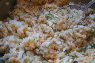 Rezept für die Zubereitung süßer Reisbällchen. Wie man Reisbällchen kocht